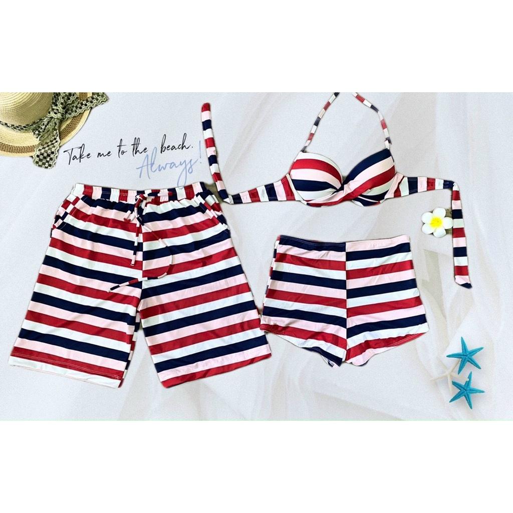 Đồ bơi cặp đôi nam nữ, BIKINI ĐÔI nam nữ Forever Couple Store