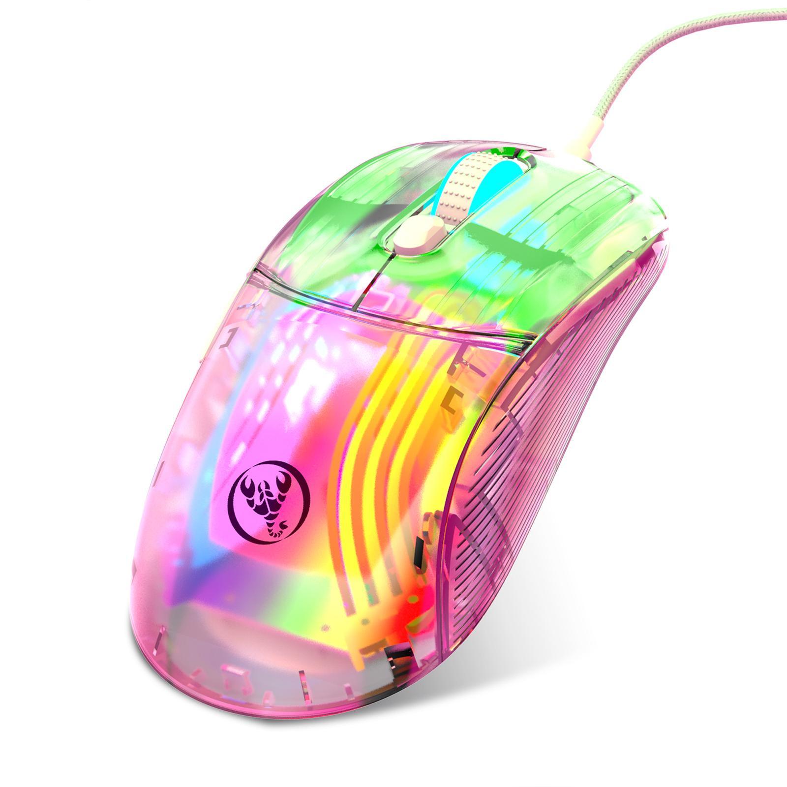 Wired Gaming Mouse High Precision Lightweight Ergonomic for Laptop PC Office
