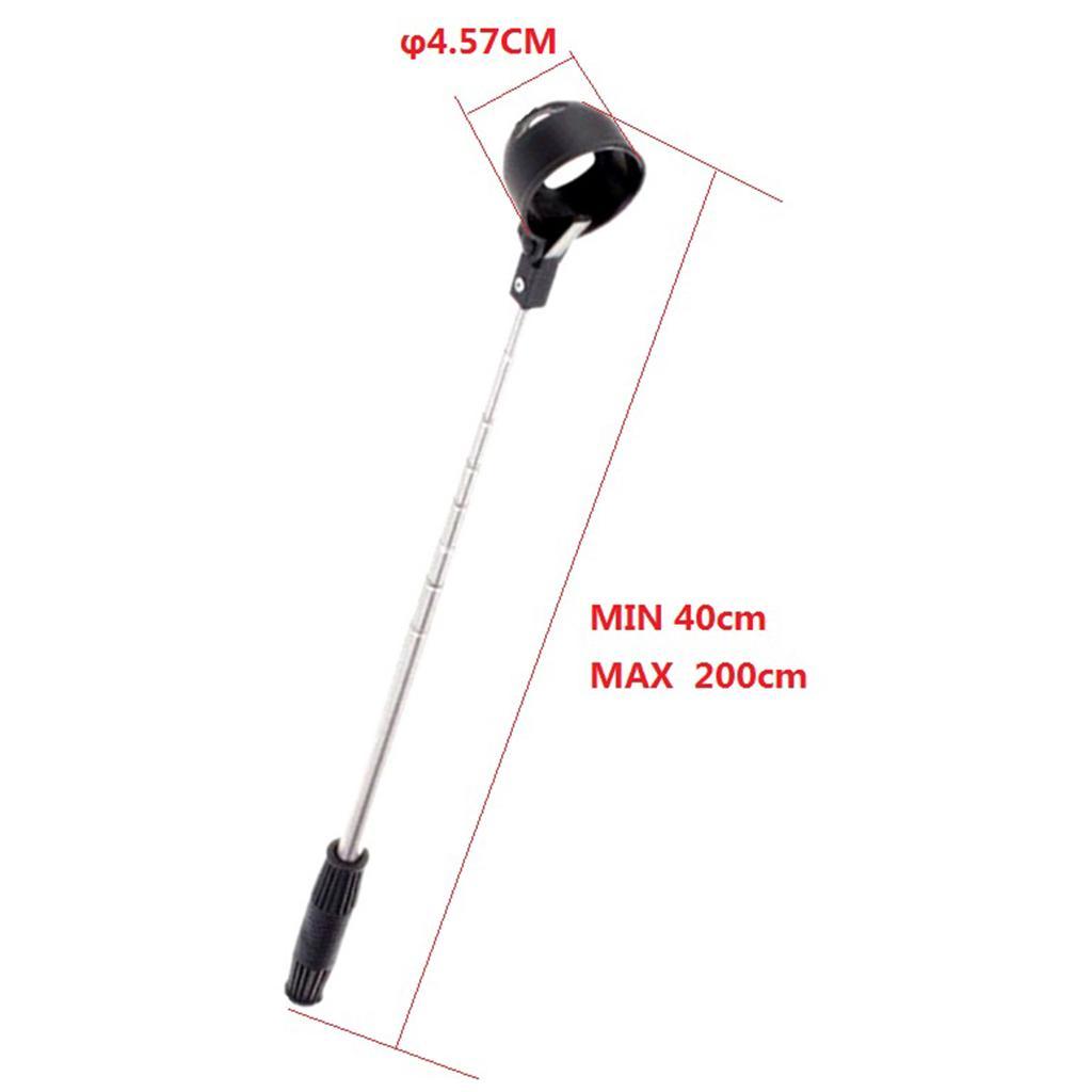 Folding Golf Ball Retriever Grabber Suction Cup Portable Picker Sucker Accessory