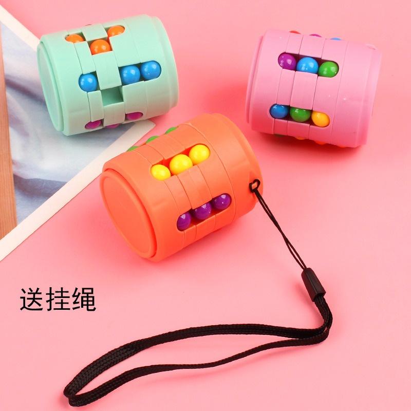 Rubik Spinner Bi Lon Nước Ngọt, Rubik Biến Thể Con Quay Hình Hạt Đậu Ma Thuật Cho Bé, Rubic Magic Bean Đẹp Mắt, Xoay Trơ