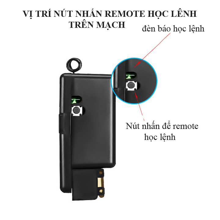 Công tắc điều khiển từ xa 12v 24v 36v 48v 60v 72v Rf 100m cho thiết bị điện 1 chiều DC 12 đến 72V, rơ le điều khiển từ xa, bộ điều khiển từ xa