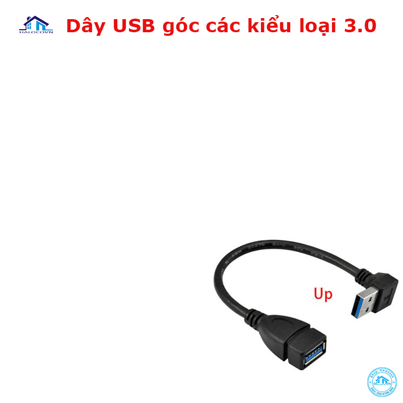 Dây USB góc các kiểu loại USB 3.0