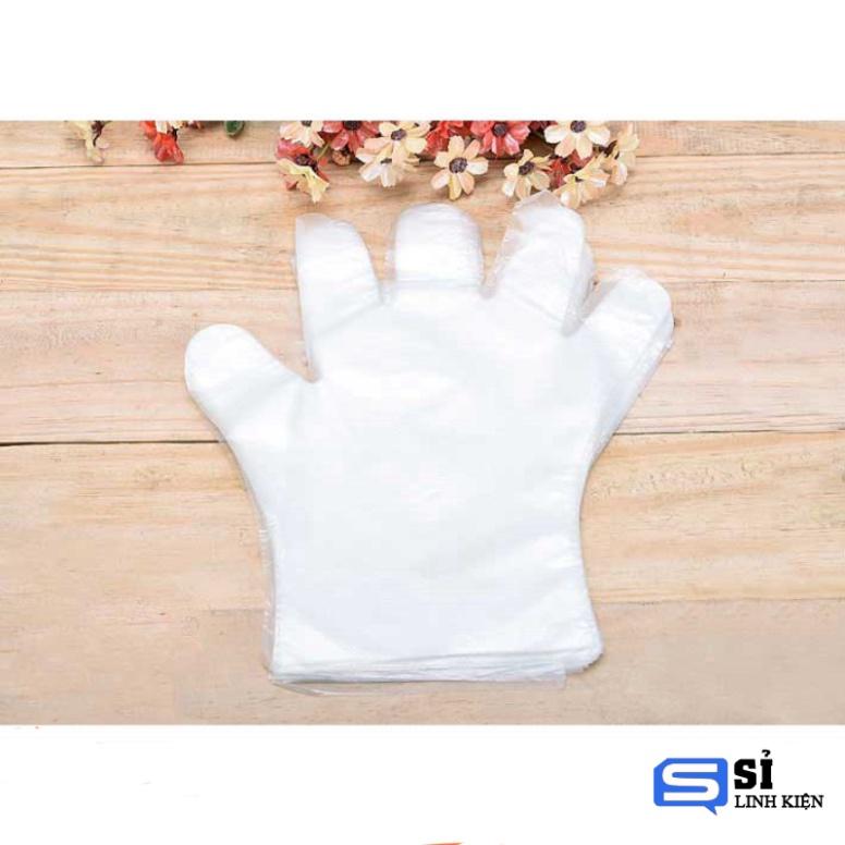 Combo 100 găng tay nilong dung 1 lần
