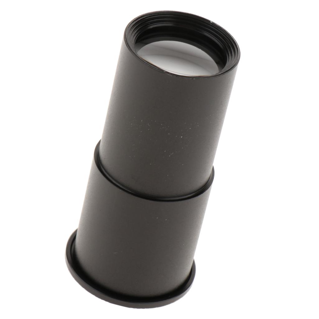 1pc H5X Microscope Eyepiece Lens for Biological Microscope 23.2mm - Black