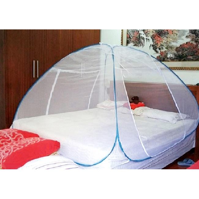 Màn chụp tự bung gấp gọn không đáy 2 cửa 1m5 x 1m95 cao cấp Hando