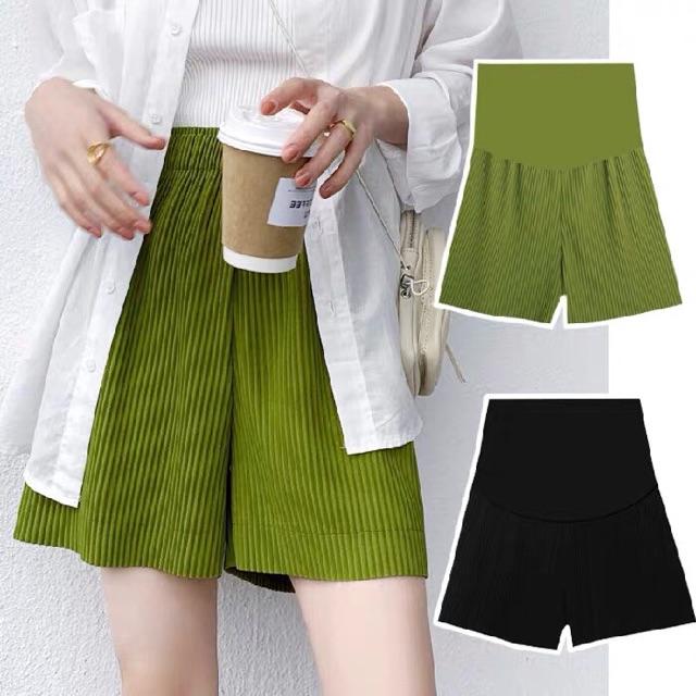 Quần short bầu xếp li sandal -hàng quảng châu