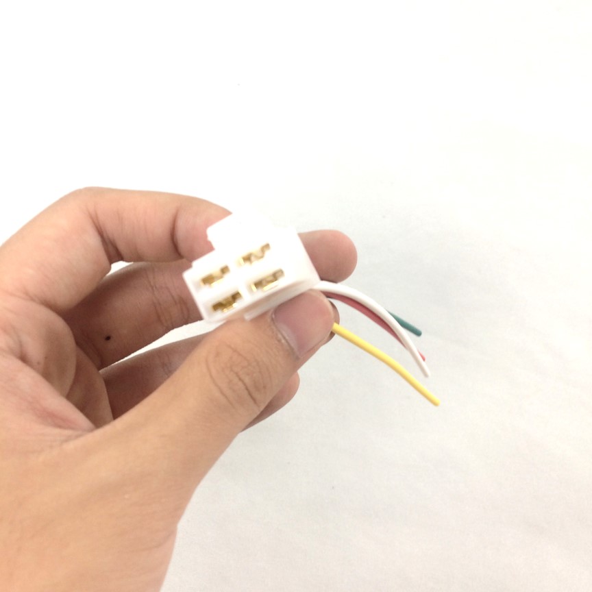 Dây giắc cắm 4 chân cho relay - rơ le