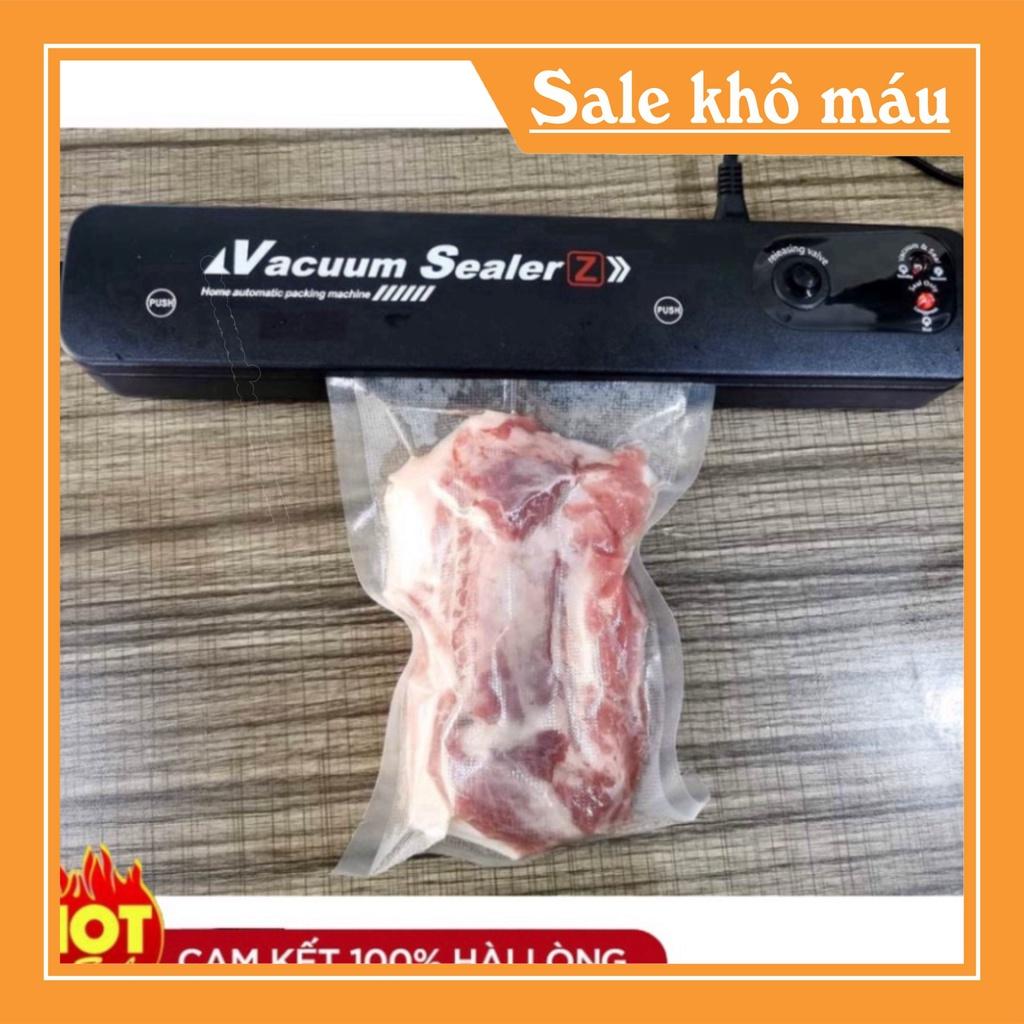 Máy Hút Chân Không Thực Phẩm Kèm Hàn Miệng Túi Vacuum Sealer ( tặng 10 túi hút )   - MTR Mart