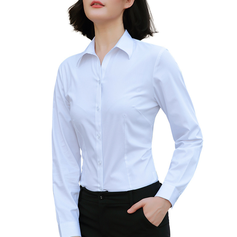 Áo sơ mi nữ dài tay dáng Suông