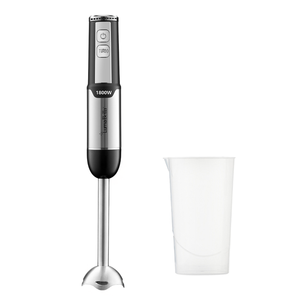 Máy xay cầm tay đa năng Lumabella LB52026 công suất 1800W, lưỡi dao sắc bén xay nhuyễn thực phẩm  - HÀNG CHÍNH HÃNG