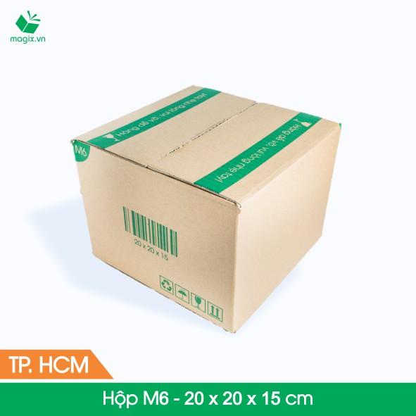 M6 - 20x20x15 cm -100 Thùng hộp carton