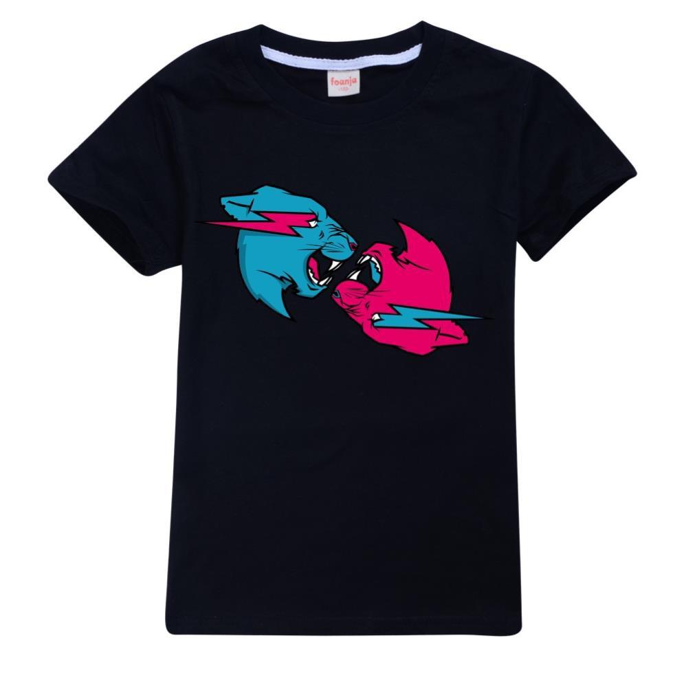 Áo Thun Cotton In Chữ Mr Beast 2021 Thời Trang Mùa Hè Cho Bé giá xưởng