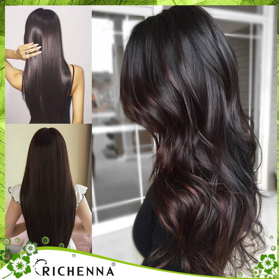 Gội nhuộm phủ bạc thảo dược Richenna - Richenna EZ Speedy Hair Color (số 6)