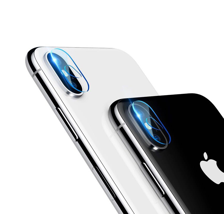 Miếng dán cường lực camera iPhone X/XS/XS Max độ cứng 9h - Hàng Chính Hãng