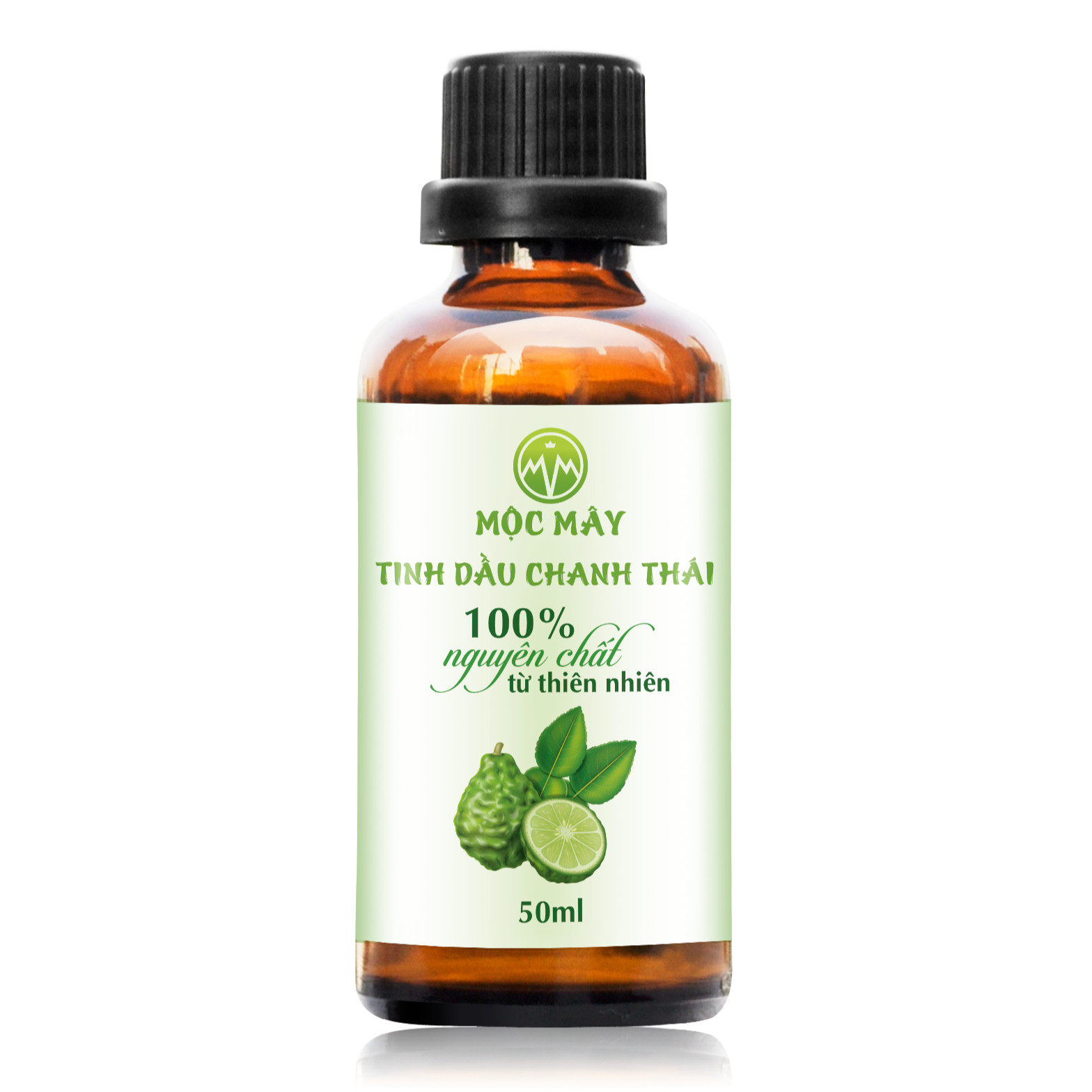 Tinh dầu Chanh tươi (Chanh Thái) 100ml Mộc Mây - tinh dầu thiên nhiên nguyên chất 100% - chất lượng và mùi hương vượt trội - Có kiểm định