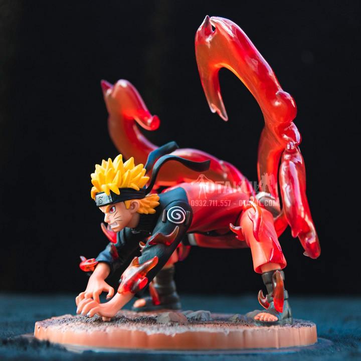 Mô Hình Figure Naruto Hóa Cửu Vĩ - Naruto