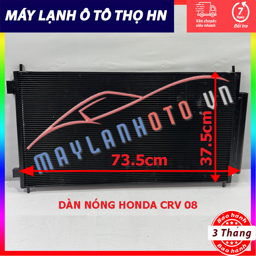 Dàn nóng Honda CRV 2008 Hàng xịn Thái Lan