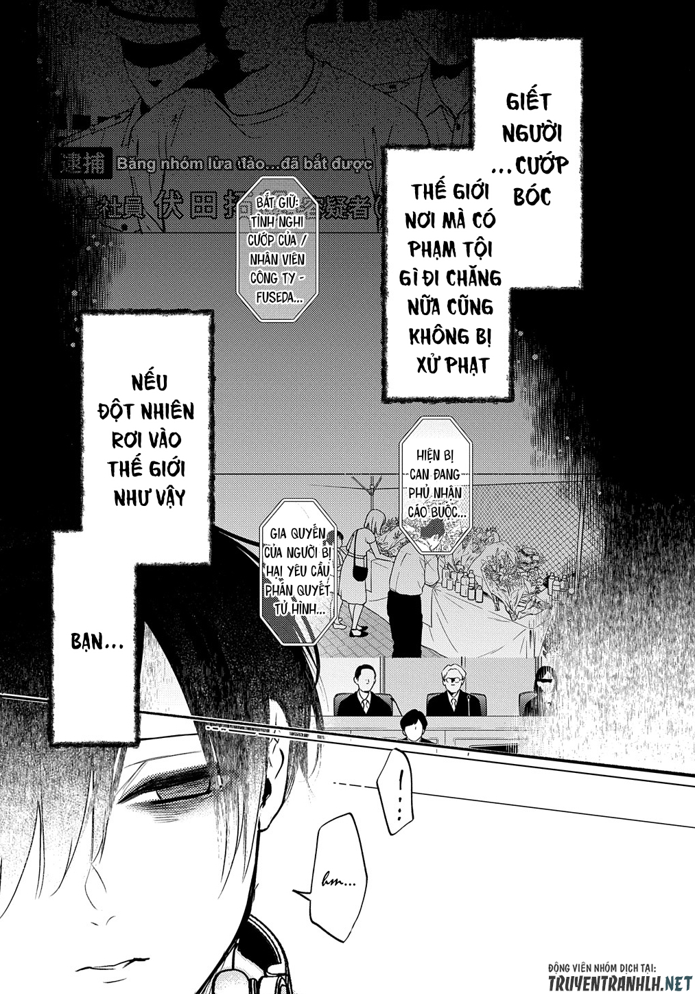 nếu ở thế giới mà dù có làm gì cũng không bị kết tội, bạn sẽ làm gì? chapter 1 1