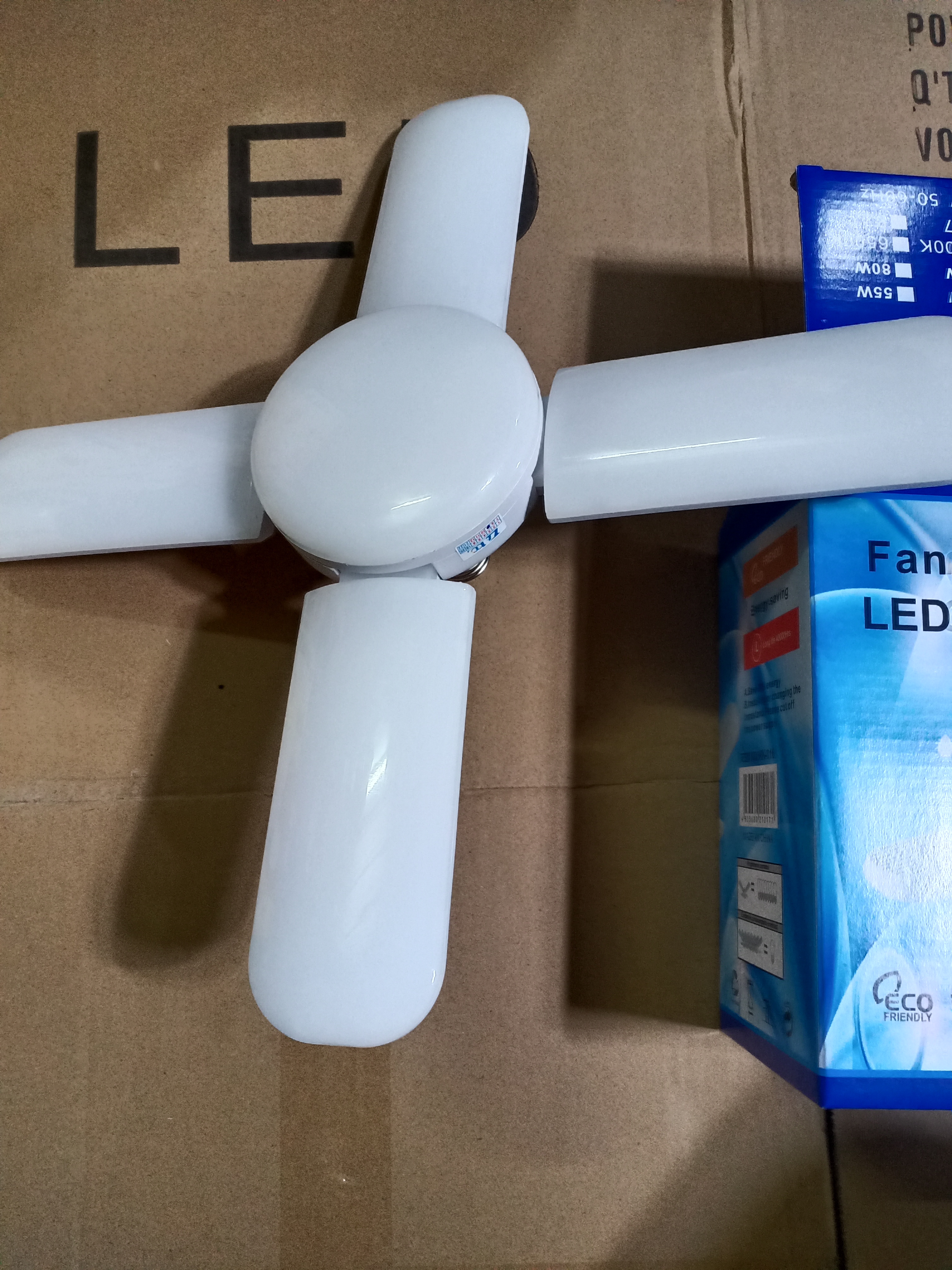 Combo 2 đèn 4 cánh 60w siêu sáng loại to đẹp