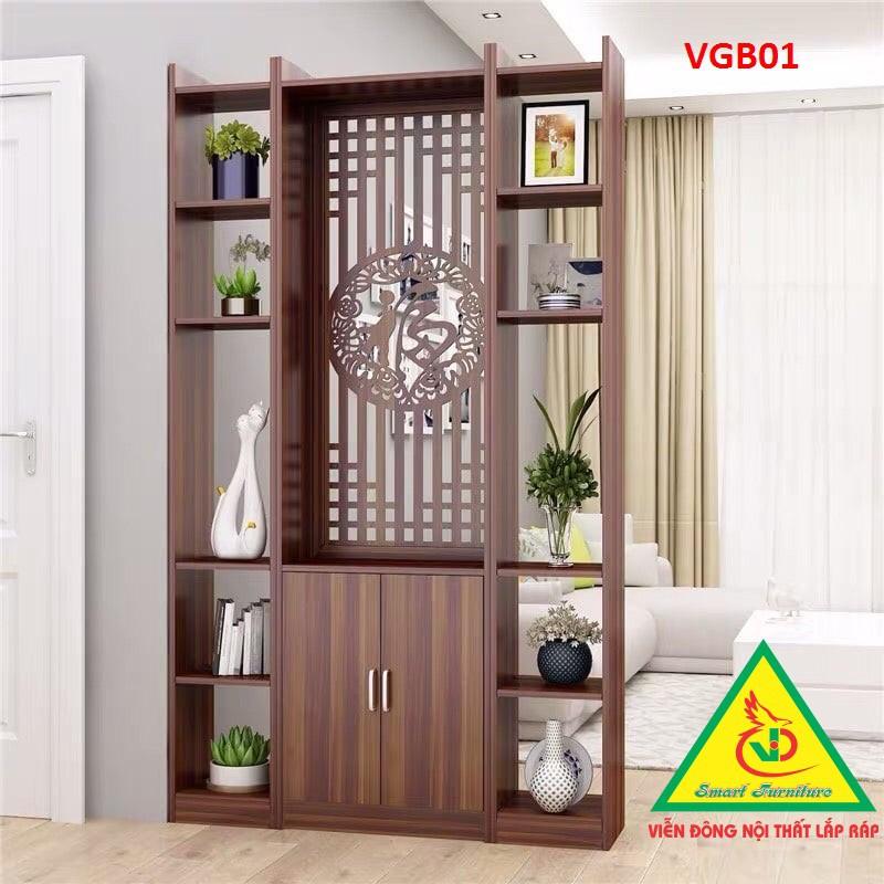TỦ KỆ VÁCH NGĂN PHÒNG KHÁCH , NHÀ BẾP VGB01