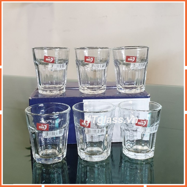 Hộp 6 ly rượu shot 45ml Y5003