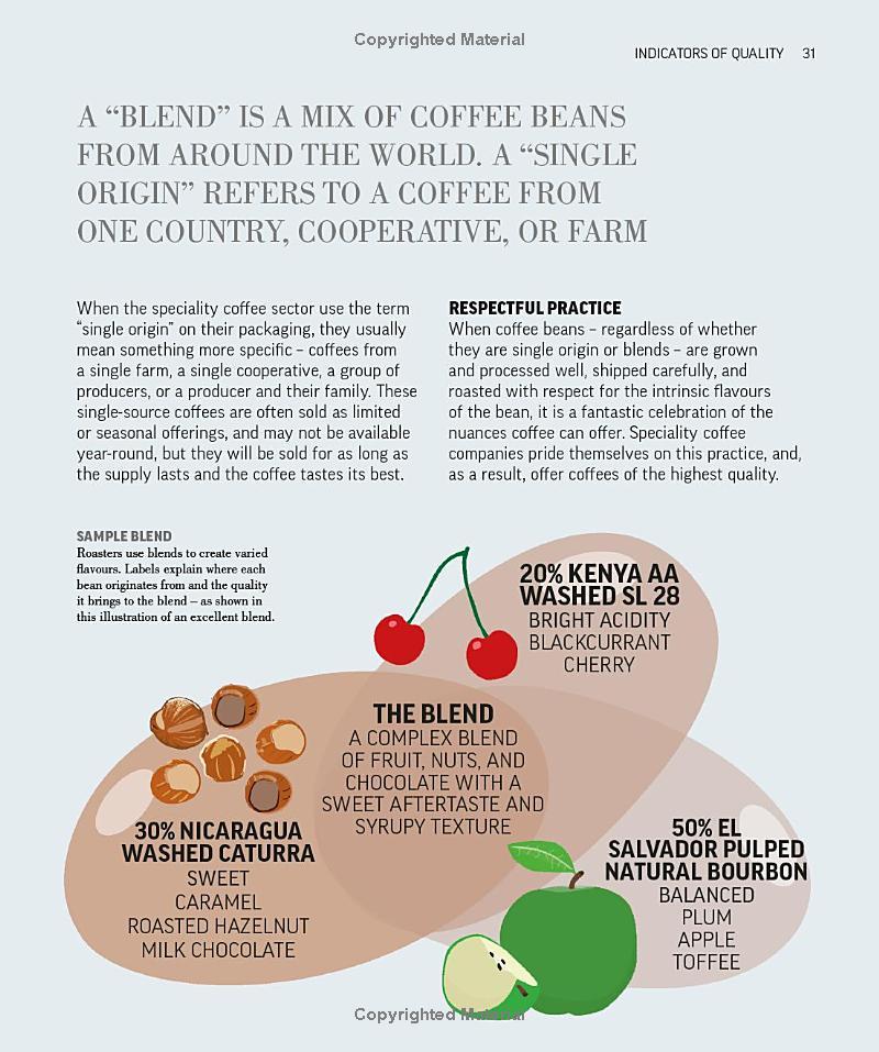 The Coffee Book: Barista Tips * Recipes * Beans From Around The World