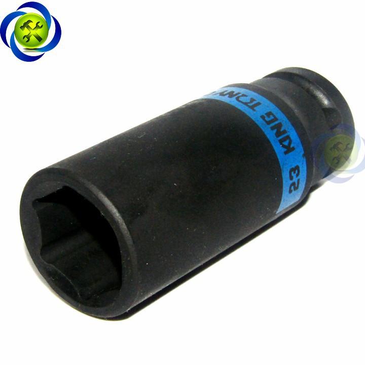 Tuýp đen dài 23mm Kingtony 443523 loại 1/2 6 cạnh