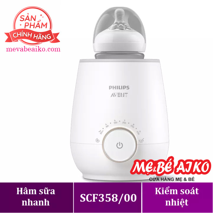 MÁY HÂM SỮA VÀ THỨC ĂN  SUNSHINE  PHILIPS AVENT SCF358/00 (Hâm sữa nhanh))