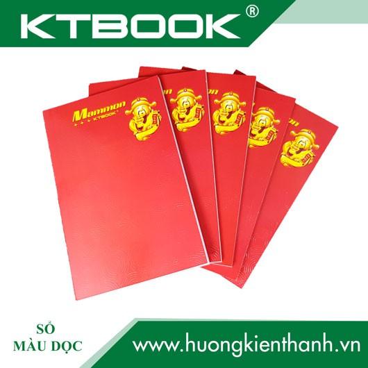 Gói 10 cuốn Sổ Bìa cứng Màu Kim Tuyến Thần Tài 160 trang kích thước 10 x 15 cm