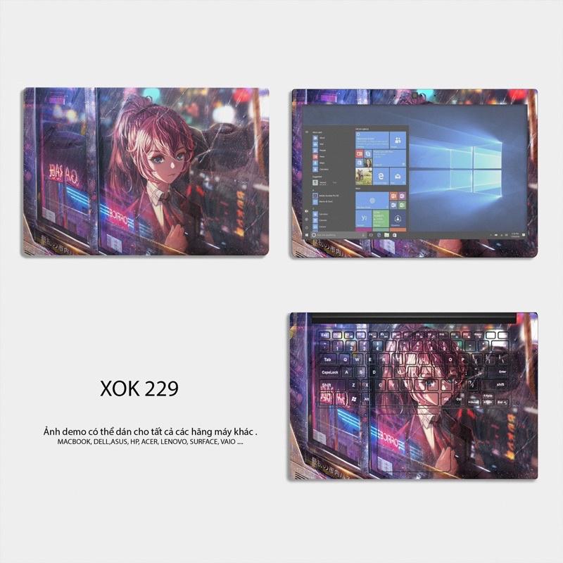 Miếng Dán Skin Laptop - Chủ Đề Anime