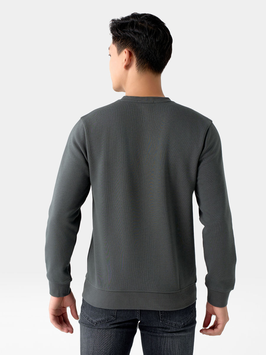 Áo Thun Ấm Tay Dài Nam 5S FASHION Soft-Warm Chất Nỉ Mềm Mịn, Dày Dặn, Trơn Basic Dễ Mặc (ANI24027)
