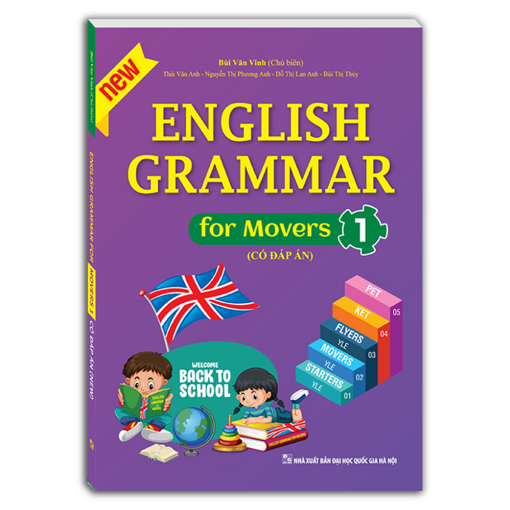 Sách - English grammar for Movers 1 (có đáp án)