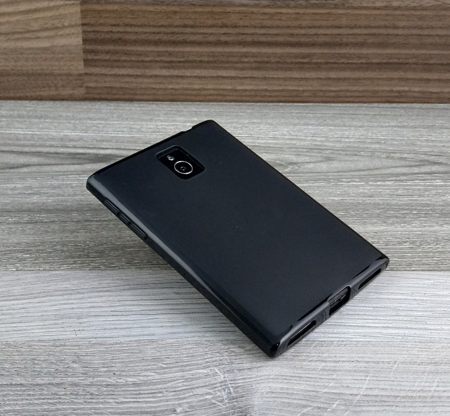 Ốp Lưng dành cho Blackberry Passport Q30 Dẻo Màu Đen