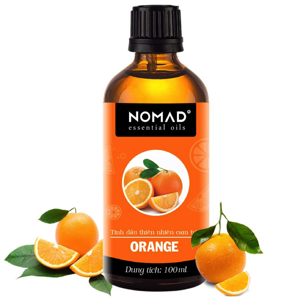 Tinh Dầu Thiên Nhiên Hương Cam Tươi Nomad Essential Oils Orange 30ml