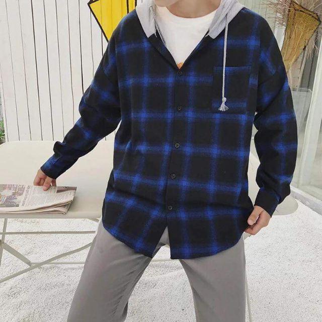 ÁO KHOÁC FLANEL CARO - FORM RỘNG UNISEX