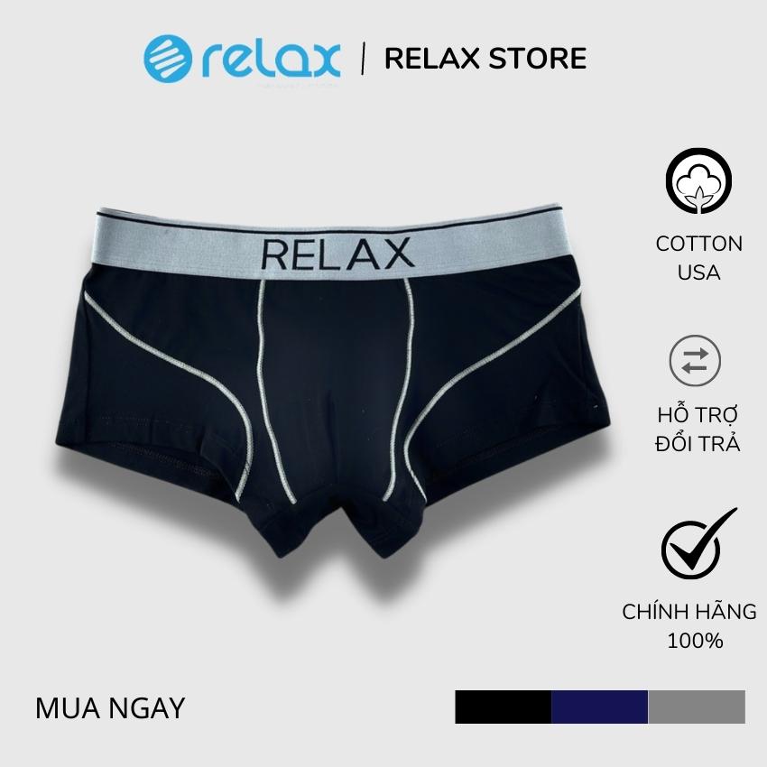 quần lót nam relax cotton cao cấp chính hãng, quần sịp đùi nam relax underwear rltk49