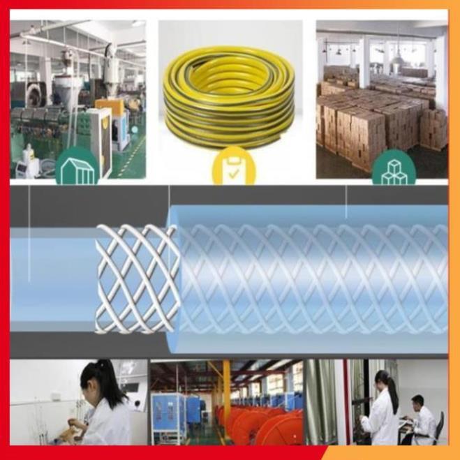 Bộ dây và vòi xịt tăng áp lực nước,rửa xe, tưới cây 20m 206843