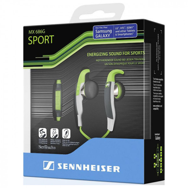 Tai nghe SENNHEISER MX 686G Sports - Hàng chính hãng