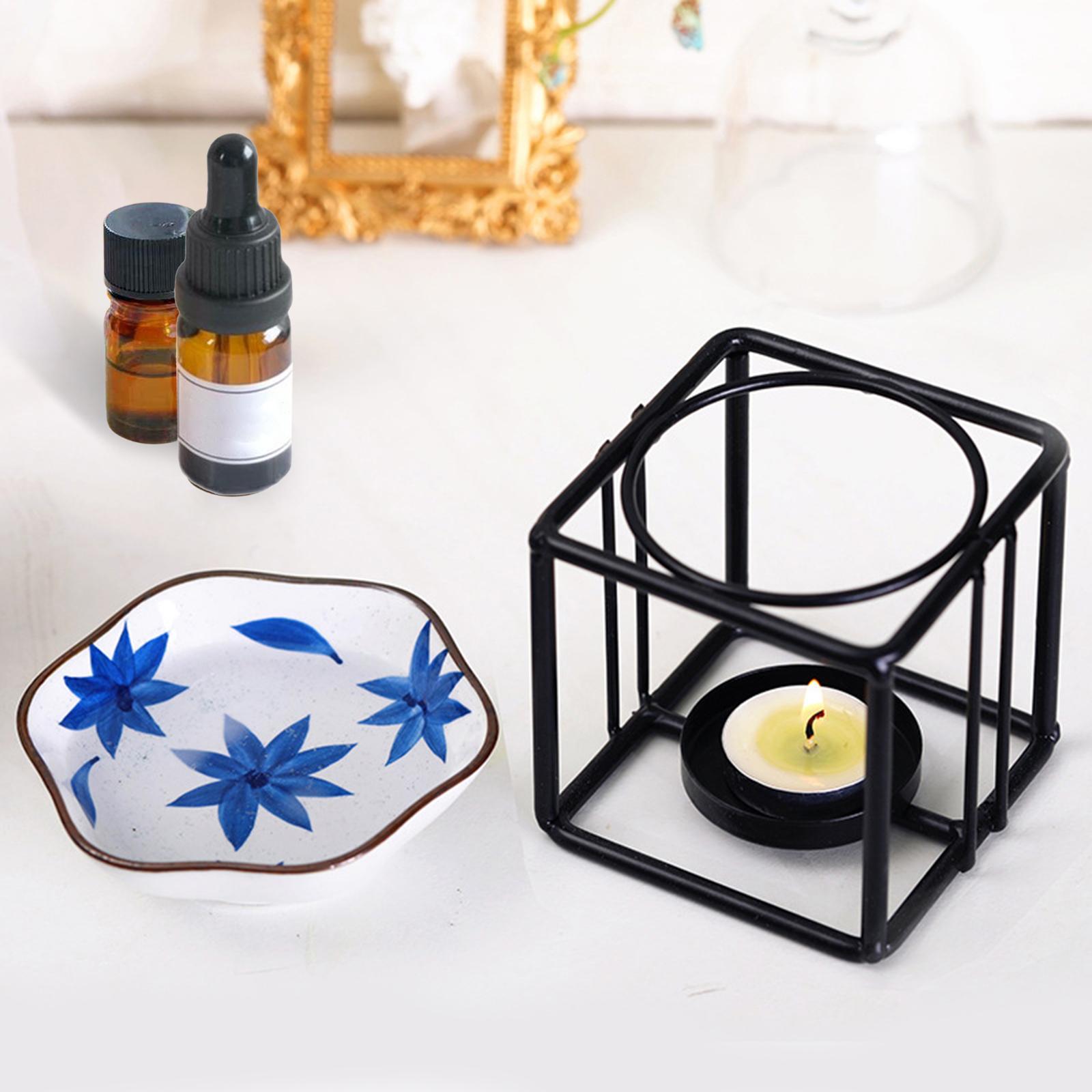 Essential Oil Burner Wax melt Burner, Bird Nest Candle tealight Holder Warmer Aromatherapy Wax Candle Tart Burner Diffuser for Home Bedroom Decor