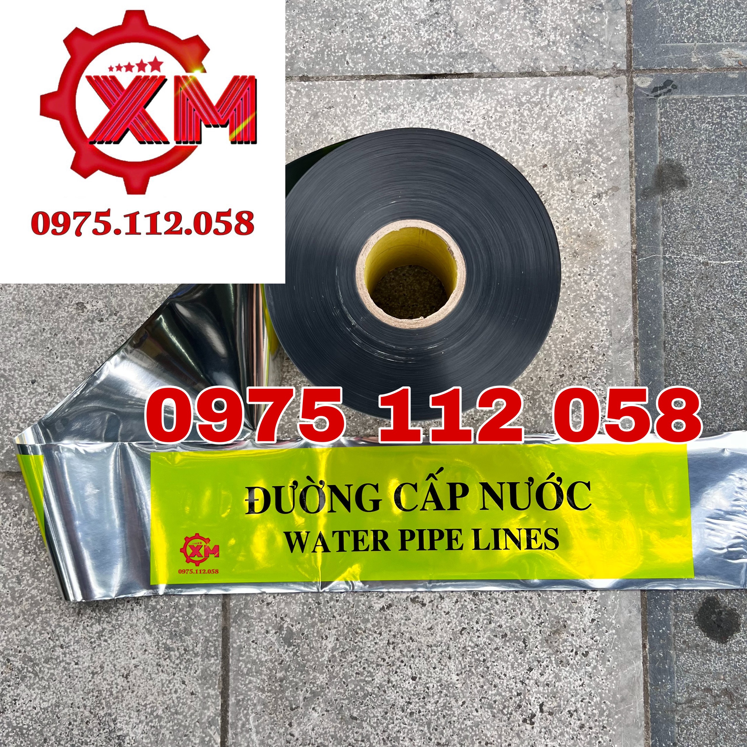 Cuộn băng cảnh báo đường cấp nước chôn ngầm