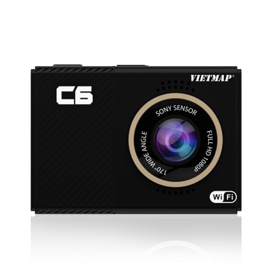 Camera Hành Trình Ô tô - Thiết Bị Ghi Hình VietMap C6 + Kết Nối WiFi + Thẻ Nhớ 16GB