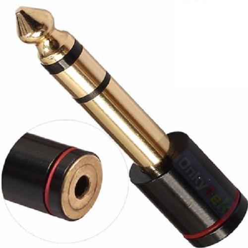 jack chuyển đầu, jack nối  6 mm ra 3.5 mm loại tốt