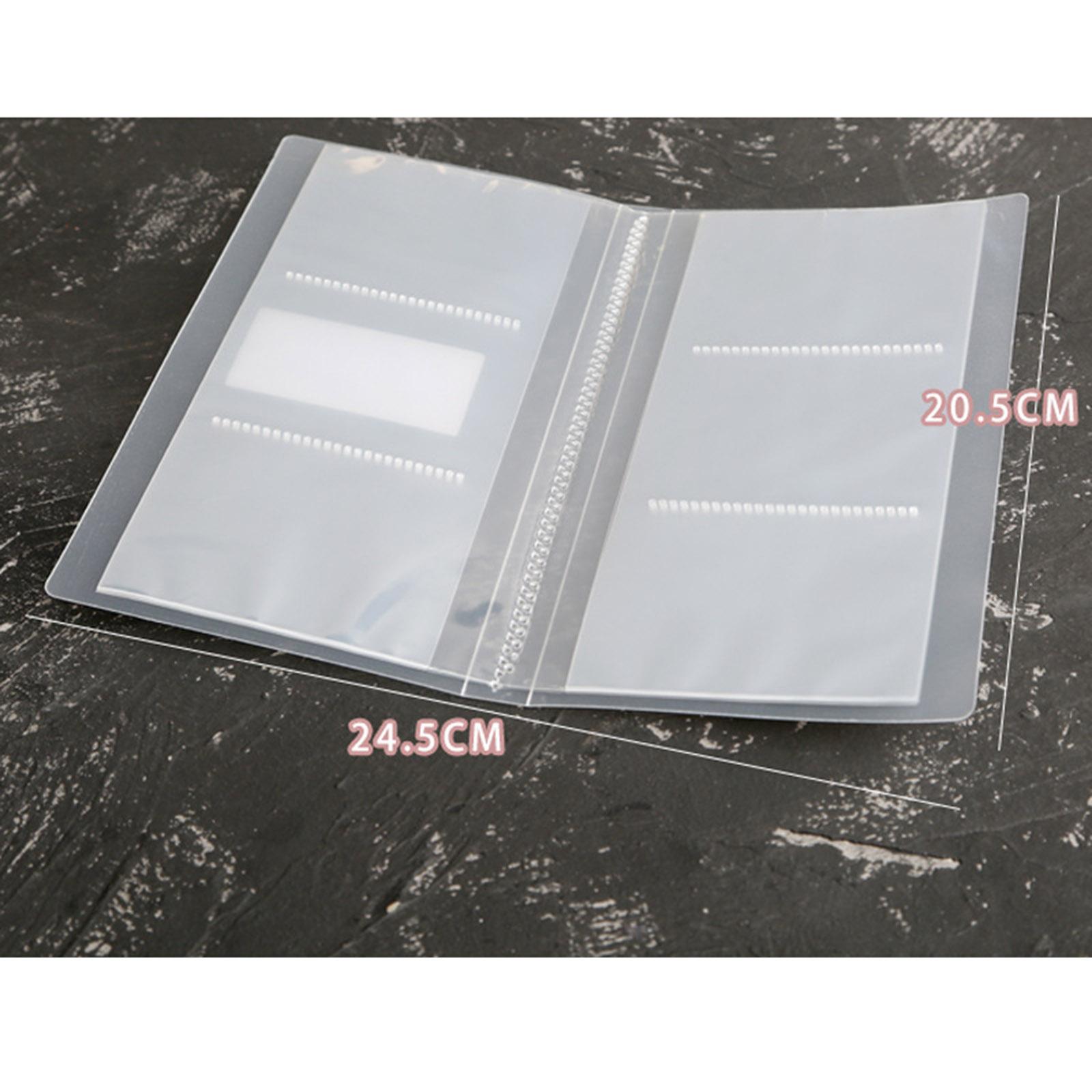 PVC Jewelry Storage Organizer for Earrings Album Cards
