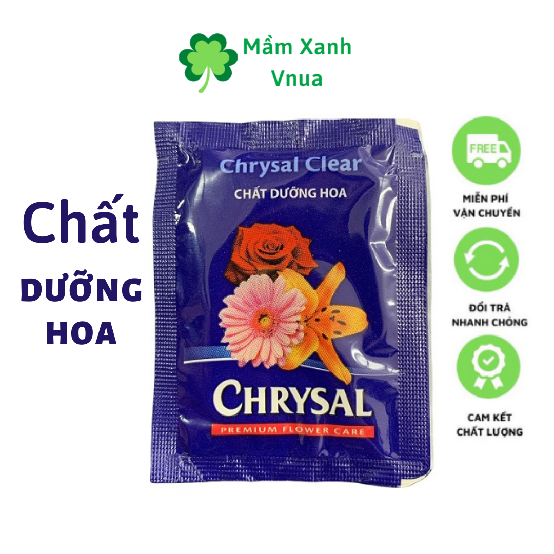 Chất dưỡng hoa tươi CHRYSAL, Dưỡng hoa lâu tàn