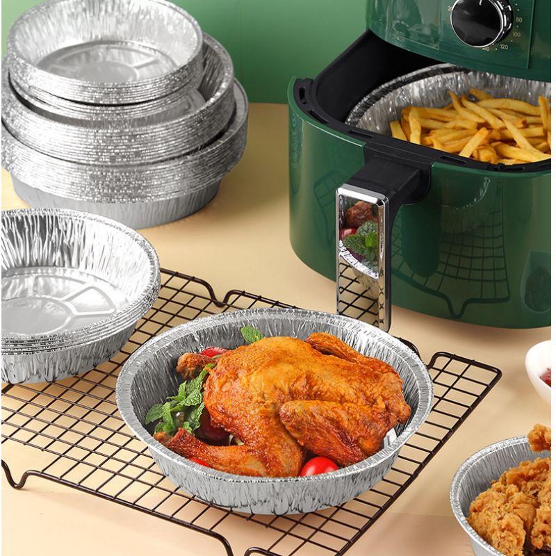 Khay giấy bạc lót nồi chiên không dầu
