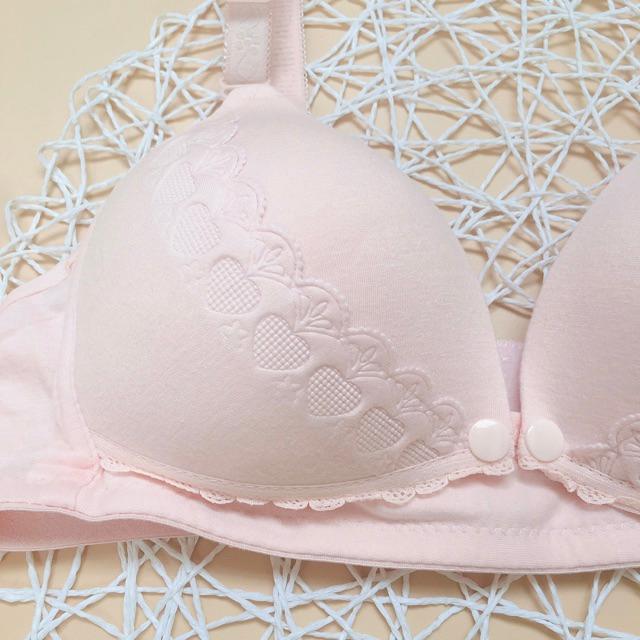 Áo lót bầu sau sinh cho con bú hàng Thái chuẩn, mở cúc - S17