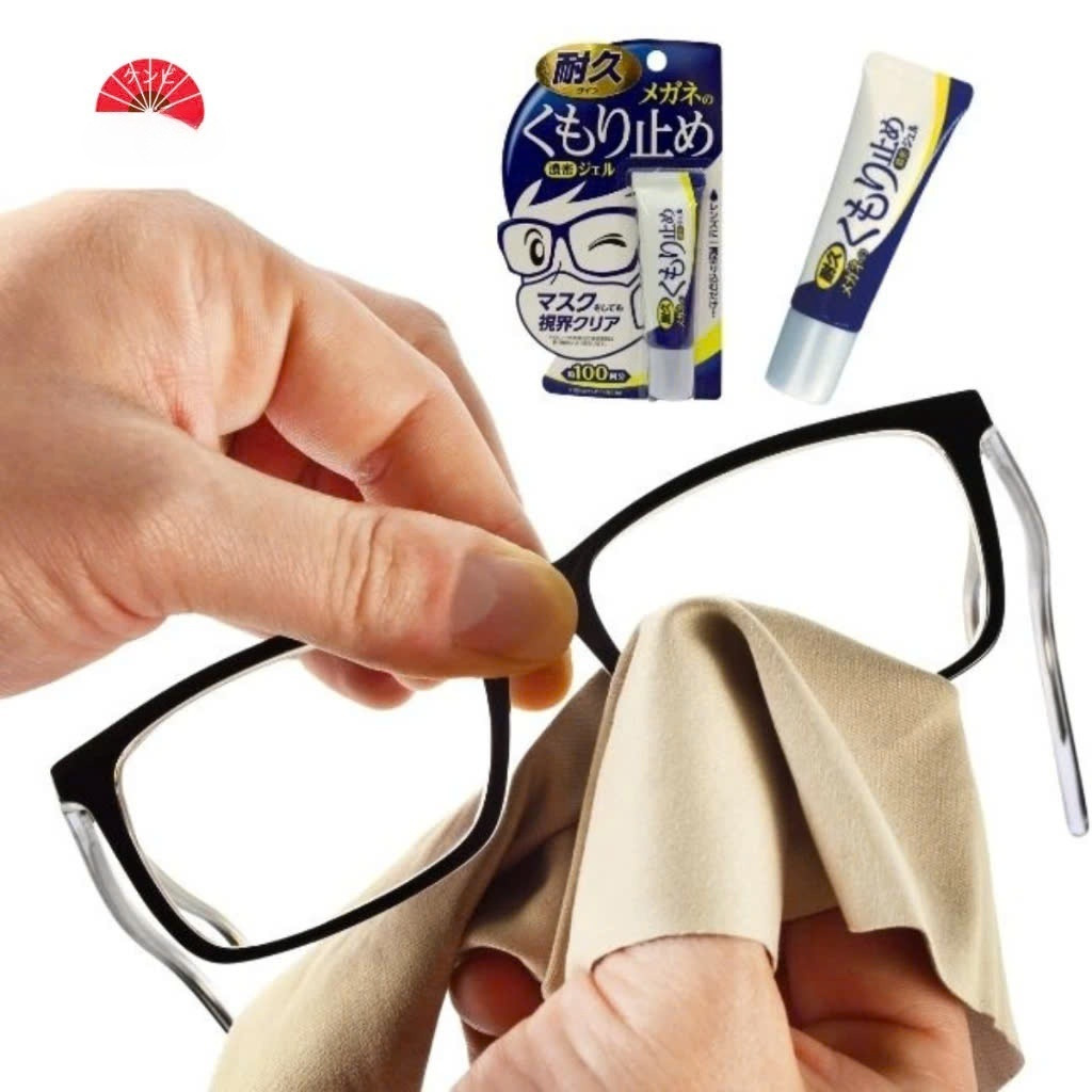 Gel chống bám hơi nước, chống mờ mắt kính  lau kính Nano chống mờ sương, sạch bụi bẩn và dấu vân tay, Công nghệ Nhật Bản