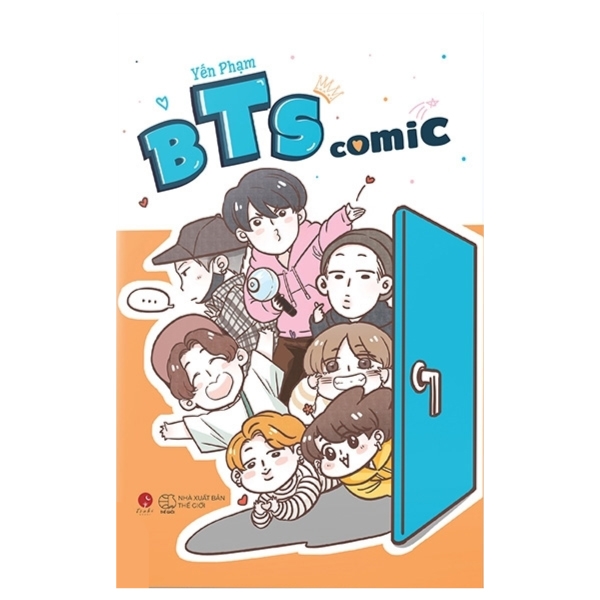 BTS Comic - Tặng Kèm 2 Postcard + 1 Móc Khóa Thành Viên (Mẫu Ngẫu Nhiên Các Thành Viên) - Số Lượng Có Hạn