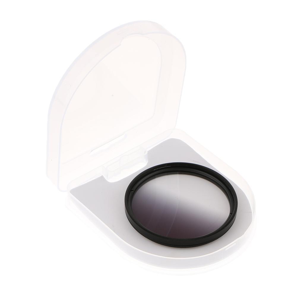 62mm Gradual Neutral Density Color Filter Set -Grey+Blue+ Purple+ Green