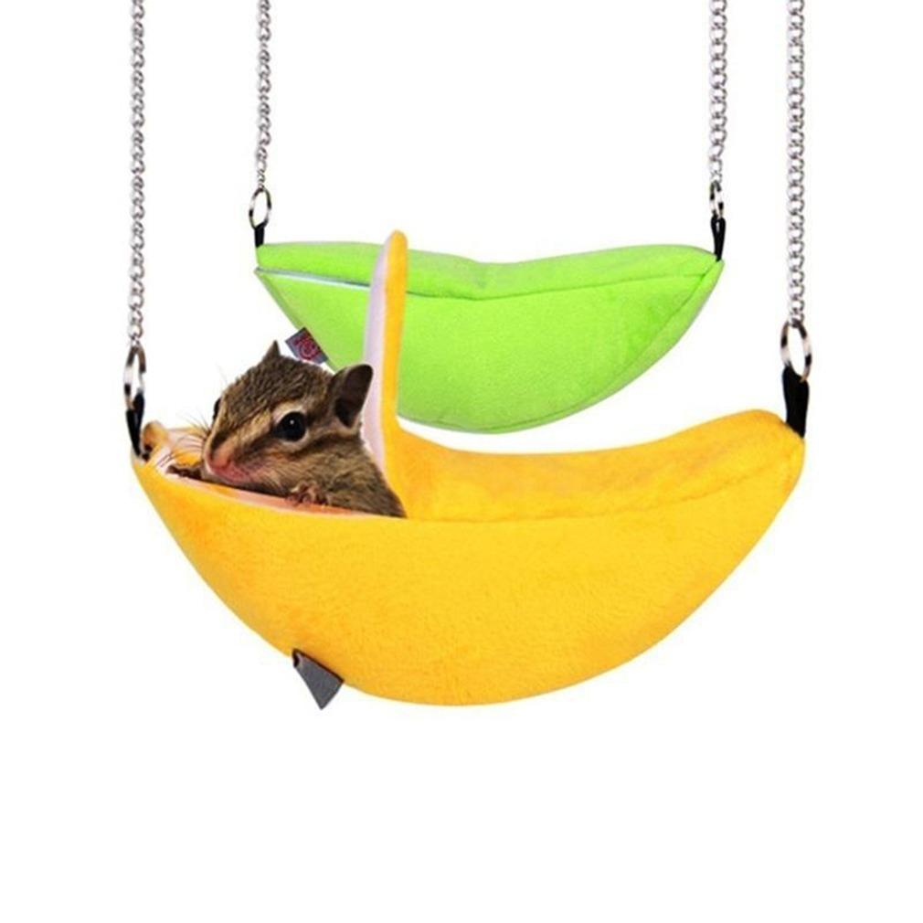 Banana Hamster Bed Room Võng Động Vật Nhỏ Warm Bed Room